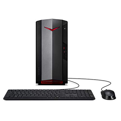Acer Nitro 50 N50-620-UA91 Gaming Desktop | 11th Gen Intel Core i5-11400F 6-Core Processor | NVIDIA GeForce GTX 1650 | 8GB DDR4 | 512GB NVMe M.2 SSD | Intel Wi-Fi 6 AX201 | by Acer - Used condition