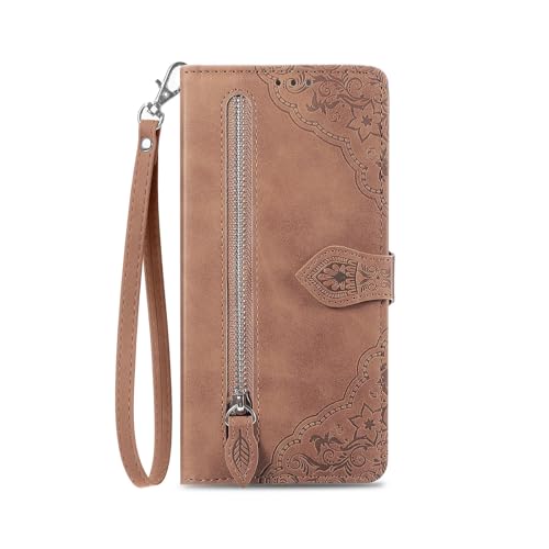 Xperia 1 VIII/Xperia 10 VIII �ی�P�[�X �X�^���h�@�\ �J�[�h���[ �u�b�N�^ �蒠�^ CASE �����K���X�t�B���� ���܂��t��(�u���E��)