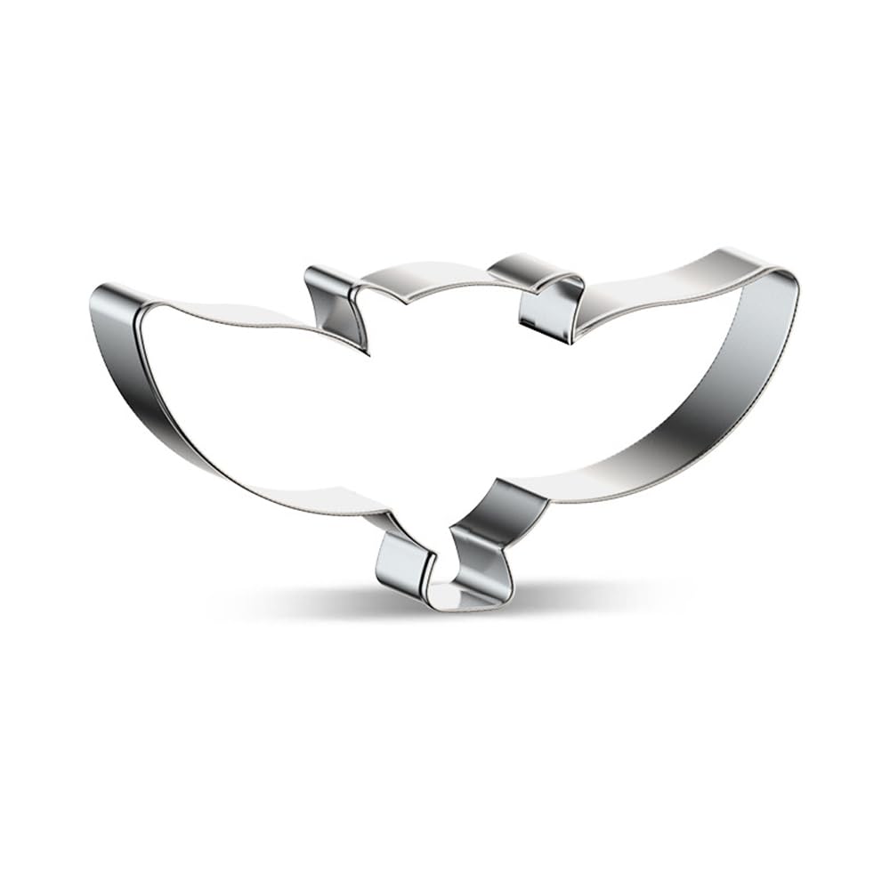 Formina Per Biscotti Gufo In Acciaio Inox 8,5 Cm - Keewah, Lavabile In Lavastoviglie - 2