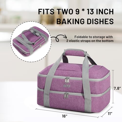 Double cocotte extensible Violet MIER pour la cuisson au four et au quotidien