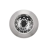 KitchenAid Stainless Steel Sink Strainer, one size, Black