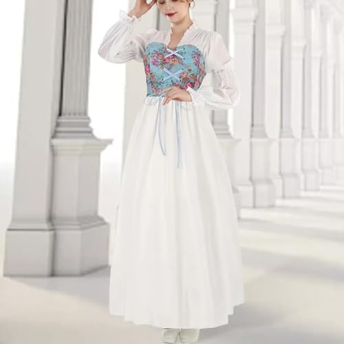 Robe médiévale femme fée pour incarner une enchanteresse de conte de fées