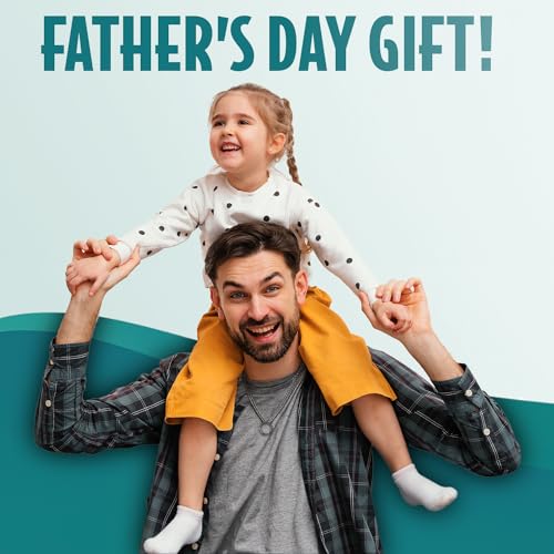 SC Products Love You Dads Necklace Christmas Dad Gifts from Daughter or Son - Image 3