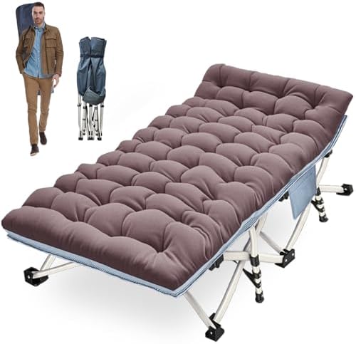 COLMERD XXL Oversize Camping Cot + Mattress