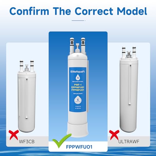 FPPWFU01 Water Filter Replacement Compatible with Frigidaire FPPWFU01 PurePour PWF-1 (1 Pack)