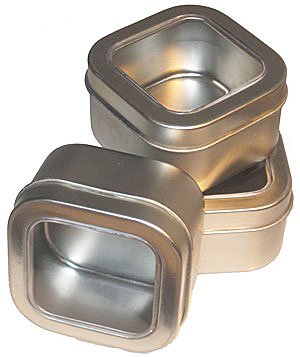 Empty Tin, 8 oz (JUMBO), PACK OF 6, with Coupon Code