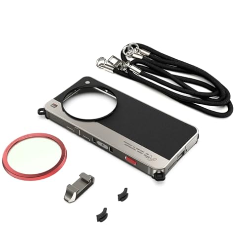 ZTIANFOTO Fotorgear - Funda para cámara Xiaomi 15 Ultra - Disparador mecánico, zapata fría, compatible con filtro de 67 mm y montaje en T / 17 mm, carcasa de aluminio