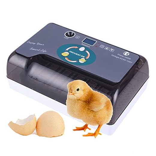 Digital Egg Incubator 12 Eggs Fully Automatic Incubator for Chickens Ducks Birds Quail Parrot Pigeons Eggs Poultry Hatchery Machine with Temperature Control LED Display（Ship from US)
