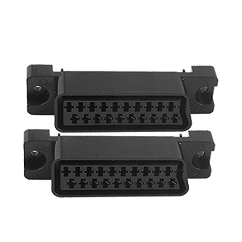Sourcingmap CS-102 Scart-Buchse 2er-Set