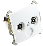 Antennensteckdose TV/RF Kopp 921302089 Paris Antennensteckdose TV/RF