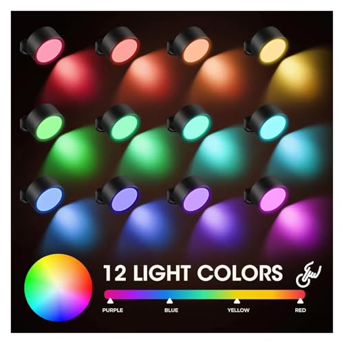 Lámpara de pared LED táctil para mesilla de noche: luz portátil sin cables 4