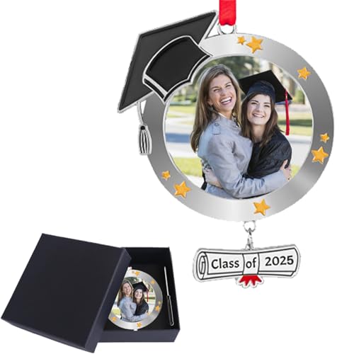 Personalized Graduation Photo Ornament, Class of 2025, Graduation...