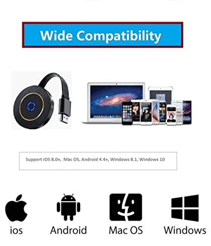 Receptor de TV WiFi 1080p Hdmi Display ou ScreenBeam Pro Wireless Display Receiver Suporta Aplicativ