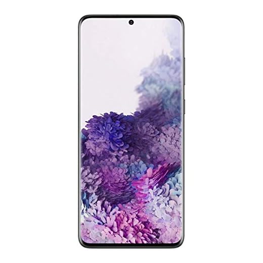 Samsung Galaxy S20+ 5G Android Smartphone - SIM Free Mobile Phone - Cosmic Black, 128 GB
