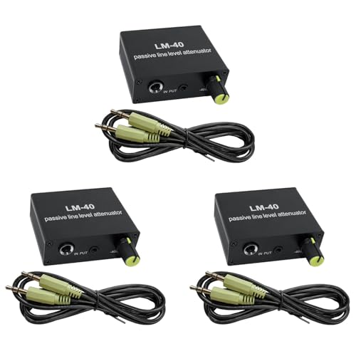 Convertisseur niveau haut et bas avec convertisseur de signal audio passif 3X pour haut-parleur