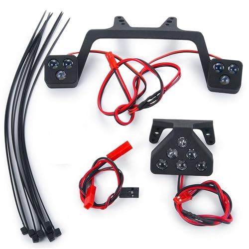 Grupo de luces para Kraton 8S 1/5 RC faro delantero trasero y foco de barra piezas de buggy