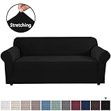 ÄSTHETISCHES DEKOR: Diese schönen Sofabezüge sparen Geld, indem sie die Lebensdauer Ihres Sofas verlängern und Ihre alten Möbel brandneu erscheinen lassen. Bonus-Schaumstoffstäbchen mit dickem Gummiband zum Abdecken der unteren Kanten sorgen für ein attraktives Wohnambiente