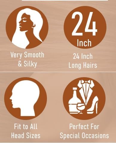 Image of ZAYA Curly Hair Extension for Women | 22 Inch Synthetic Hair Highlighter for Girls | 5 Clips Wavy Volume Hair for Bridal Wedding Party