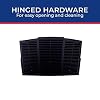 MAXXAIR FANMATE 00-955002 Fan/Vent Cover with EZ Clip Hardware, Constant Airflow, Super Tough, Black