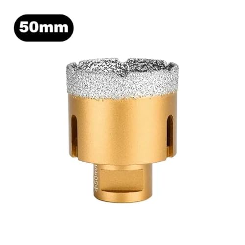 Broca Serra Copo Diamantada para Esmerilhadeiras e Lixadeiras com Rosca M14 (50mm)