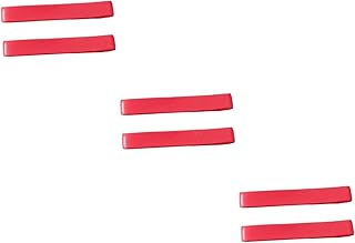 STOBOK 4 Rolos Pegajoso Antiderrapante Bolas De Tênis Vermelhas Aderência De Beisebol Fita De Aperto De Raquete Fita Overgrip Fita De Raquete De Tênis Fita De Esportes Ao Ar Livre