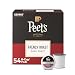 Peet's Coffee, French Roast, Dark Roast, K-Cup Pack (54 ct.), Single Cup Coffee Pods, Bold Dark Roast Blend of Latin American Coffees, with A Smoky, Flavorful Bite; for All Keurig K-Cup Brewers