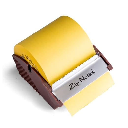 Zip Notes Sticky Note Dispenser, Manually Operated, Burgundy (0021)