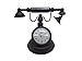 Produktbild Crispe home & garden Tischuhr Telefon, Standuhr, Kaminuhr, Uhr aus Metall 31 x 18 x 24 cm