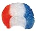 Adult Red White & Blue Afro Wig