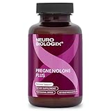 Neurobiologix Pregnenolone Plus, Pregnenolone Supplement for Hormone Support, Mood & Mental Clarity with Niacinamide, Wellness & Stress Balance 60 Capsules
