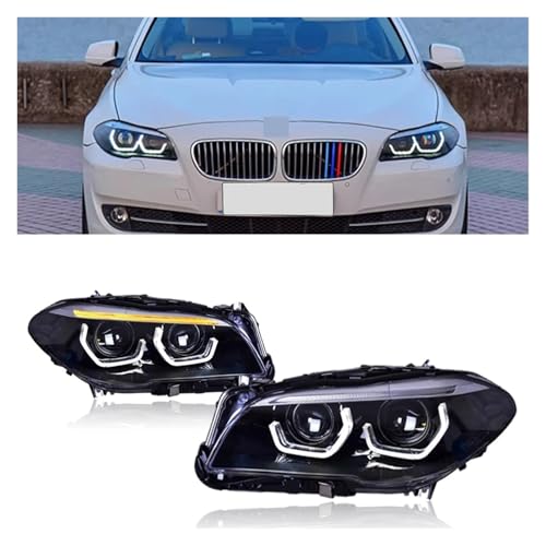 LED Headlights For BMW 5 Series F10 F18 2010 2011 2012 2013 2014 2015 2016 LED Headlamp Car Lights Full LED Projector Front Lights Turn Signal Plug Play Headlamps Assembly(10-13 Have AFS)
