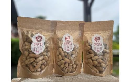 焙煎落花生 ちばはんだち 100g×3個 TUTITONE 千葉半立