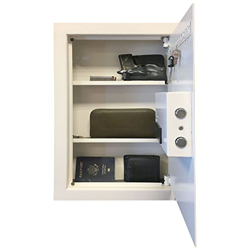Buffalo Tools WLSFB Beige Wallsafe W Elecronic Loc