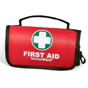 Small First Aid Kit – 100 Piece – Mini First Aid Kit for Home, Camping, Hiking, Backpacking, Travel, Vehicle, Outdoors – Emergency & Medical Supplies
