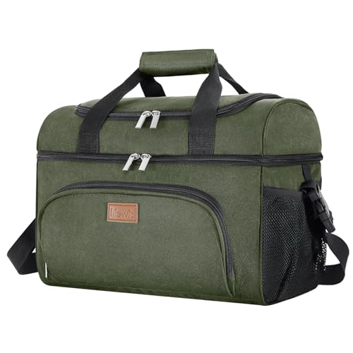 Lifewit Insulated Cooler Bag, 32 Can Large Leakproof Beach