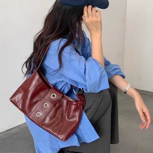 Sac rétro en PU de qualité supérieure avec coutures renforcées durables - 5