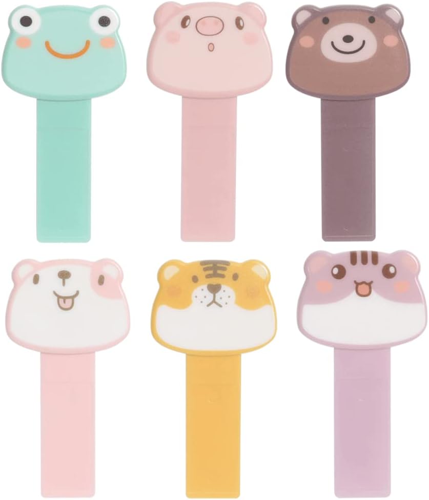 Habiba Toilet Lid Handle 6/12 Pcs Toilet Cover/seat Lifter，Self-Adhesive Cute Portable Toilet Seat Handle Avoid Touching Sanitary Tightly Fixed Safer