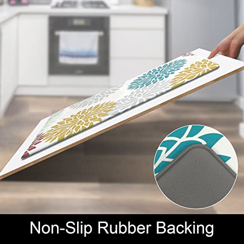 HEBE Two-Piece Anti-Fatigue Kitchen Mat Set #TOP11