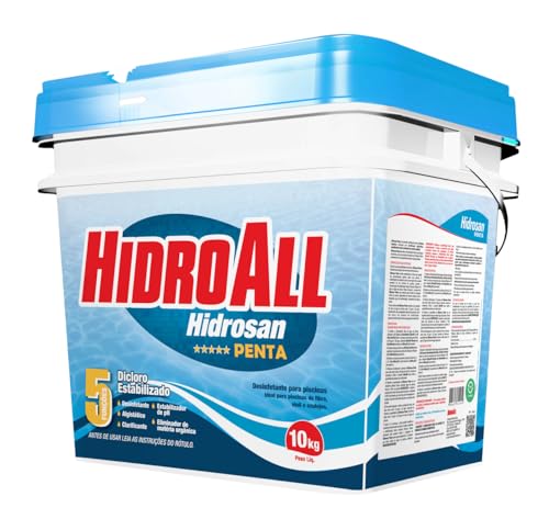 Balde cloro granulado Hidrosan Penta HidroAll - 10 kg