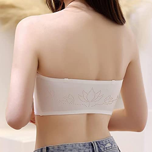 callmo Trägerloser BH Rückenfrei, Damen Front Schnalle Lift BH Trägerloser Unsichtbarer BH Bügel BH Nahtloser Plunge BH – Bild 4