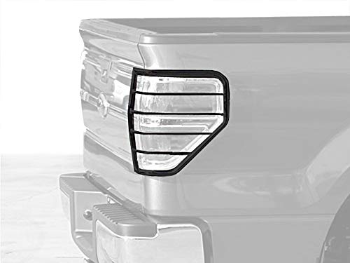 Tyger Auto Compatible with 09-14 Ford F150 2pcs Black Taillight Covers Tail Light Guards (Mounting Hardware & Instruction Included)