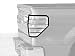 TYGER Custom Fit 09-14 Ford F150 2pcs Black Taillight Covers Tail Light Guards (Mounting hardware & instruction included)