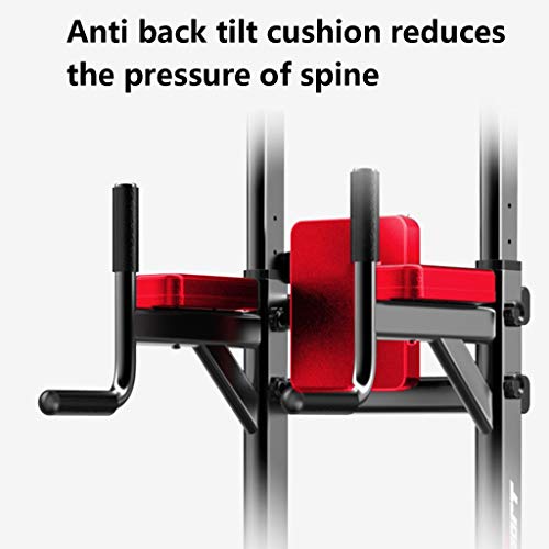 YOT-Power-Tower-with-Bench-Pull-Up-Bar-with-Back-Elbow-Support-Height-Adjustable-Dip-Stand-Station-for-Home-Gym-Strength-Training-Workout-Equipment-330LB-Max-Capacity