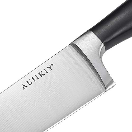 AUIIKIY Professional Chef Knife 8 Inch Forged, Ultra Sharp kitchen knife made of German High Carbon Stainless Steel,chef's knife with Ergonomic Handle