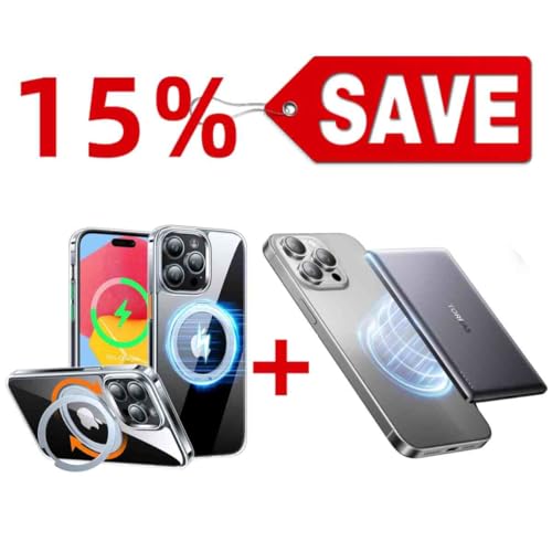 TORRAS 5,000mAh MiniMag Power Bank — Buy Together to Save 15%