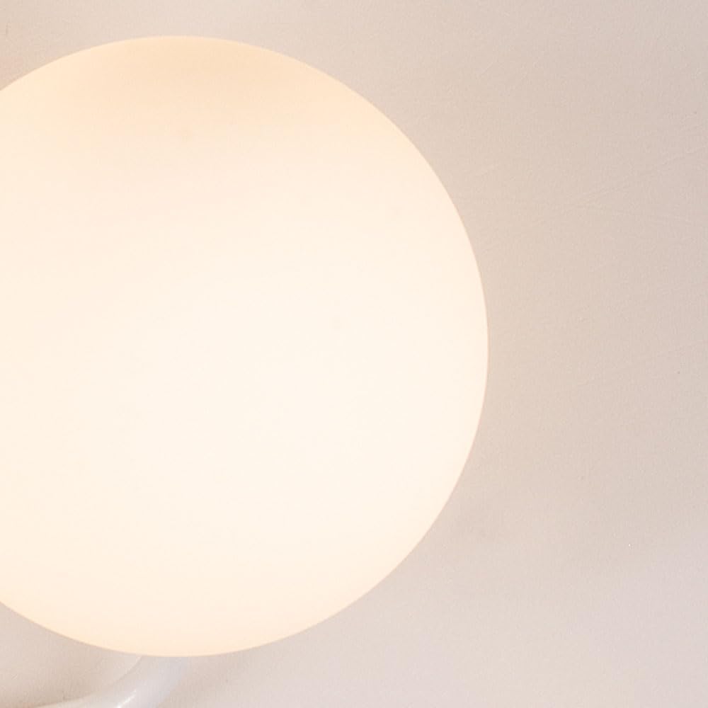 Nowoczesna szklana lampa ścienna LED w kształcie księżyca 3 kolory okrągły styl skandynawski do pokoju dziecięcego zagłówek lub wejścia dla chłopców i dziewcząt