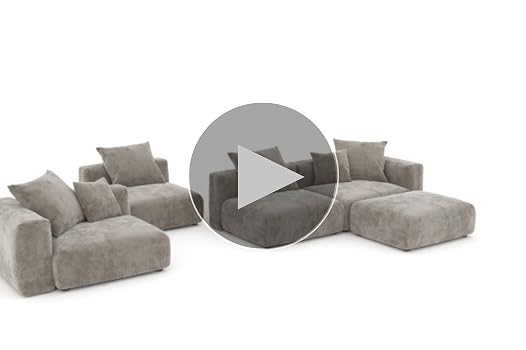 MOMO NATURAL CLOUD SOFA 2P&OTTOMAN set① CLOUD SOFA[ 5/26 update ] - MOMO NATURAL
