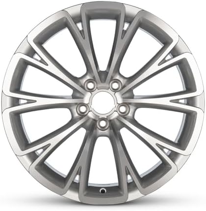 New 19x9 inch OEM Direct Replacement Aluminum Wheel for Audi A8 2011–2015 5-112mm Silver 19 in Rim 4H0601025G