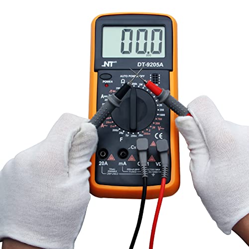 Hengtianmei Soft Silicone Multimeter Test Leads, Accurate Reading For Precise Testing, Cat Iv 1000V 20A, Banana Plug 4 Mm, With Replaceable Precision Bit, For Electronic Multimeter Digital Clamp #TOP5