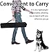 AHAILUOO Adjustable Dog Agility Jump Set – Training Hurdles with Height Adjustable Bars, Portable Design with Carry Bag for Indoor & Outdoor Agility Courses (A-Jump Pole-1)